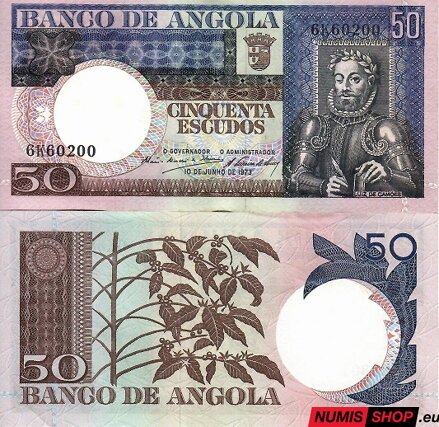 Angola - 50 escudos - 1973 - UNC