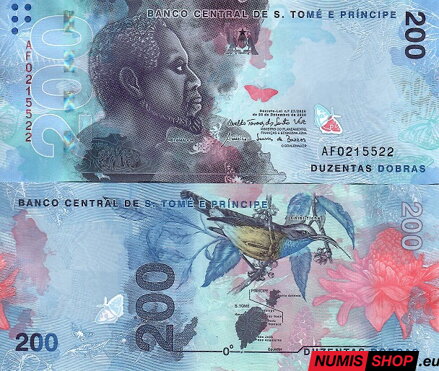 Svätý Tomáš a Princov ostrov - 200 dobras - 2020 - UNC