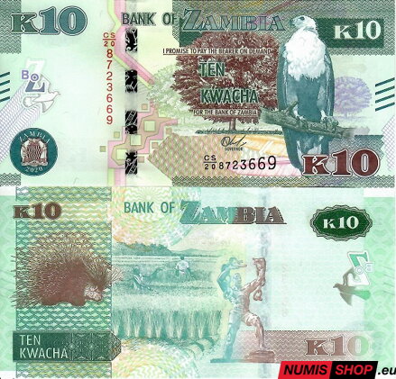 Zambia - 10 kwacha - 2020