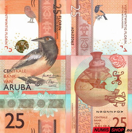 Aruba - 25 florin - 2019 - UNC