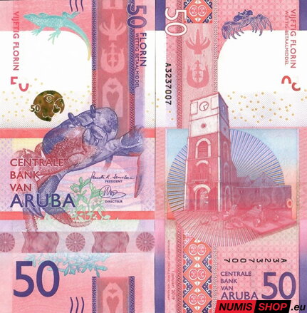 Aruba - 50 florin - 2019 - UNC