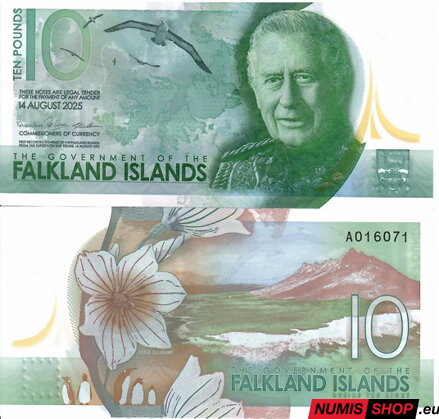 Falklandy - 10 pounds - 2025 - polymer - Charles - aboutUNC