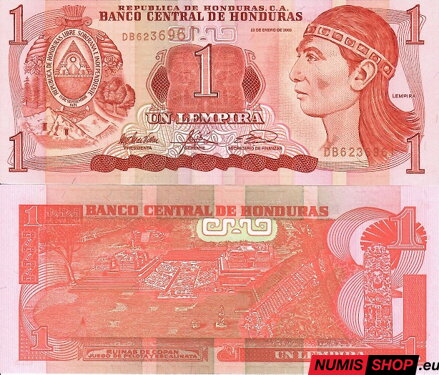 Honduras - 1 lempira - 2003 - UNC