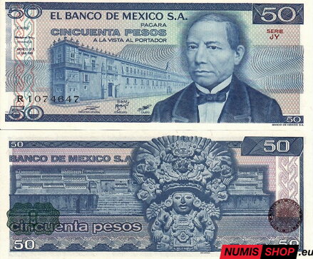 Mexiko - 50 pesos - 1981 - séria dY - UNC