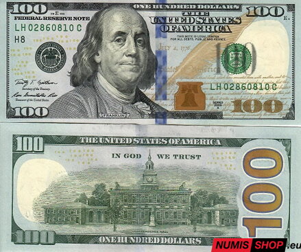 USA - 100 dollars - 2009 - H - UNC