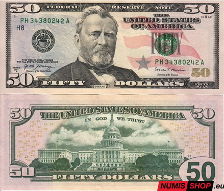 USA - 50 dollars - 2017 A - H - UNC