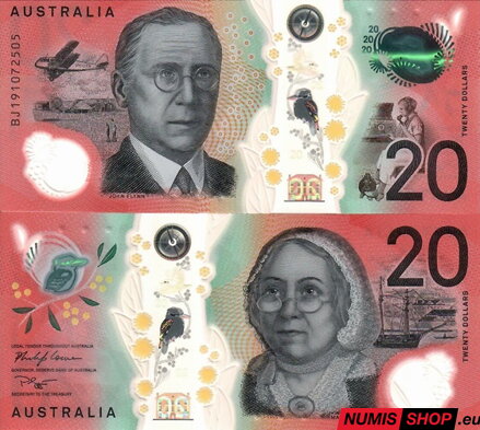 Austrália - 20 dollars - 2019 - polymer - UNC
