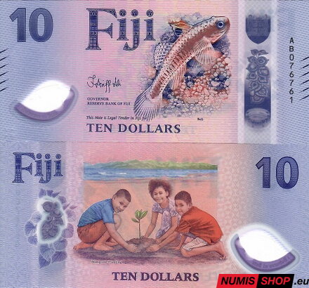 Fiji - 10 dollars - 2026 - polymer - UNC
