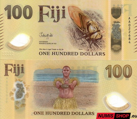 Fiji - 100 dollars - 2026 - polymer - UNC