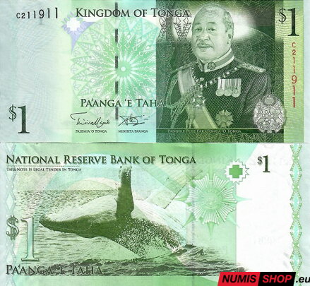 Tonga - 1 pa´anga - 2009 - UNC