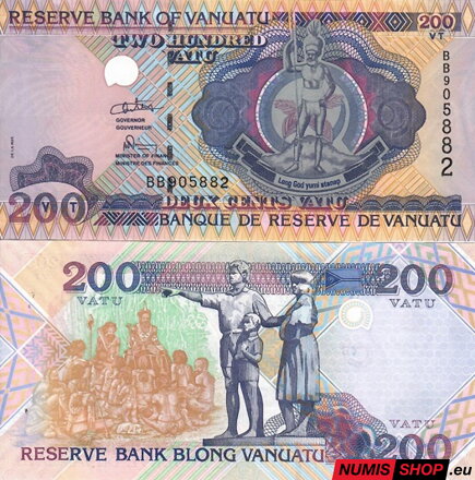 Vanuatu - 200 vatu - 1995 - UNC (P8b)