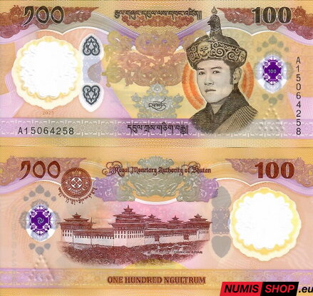 Bhután - 100 ngultrum - 2025 - polymer - UNC