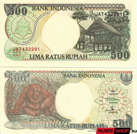 Indonézia - 500 rupiah - 1997 - UNC