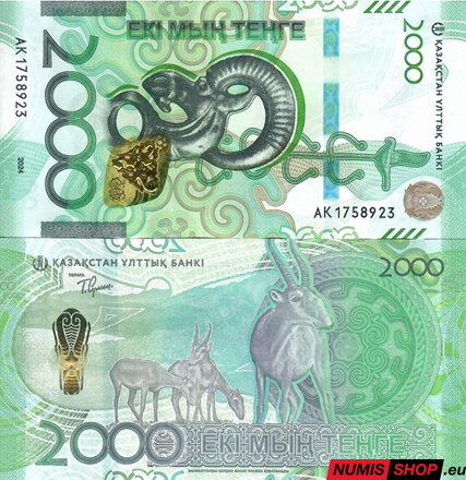 Kazachstan - 2000 tenge - 2024 - UNC