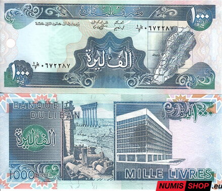 Libanon - 1000 livres - 1988 - UNC