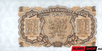 1 Kčs - 1953 - séria BA