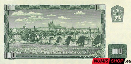 100 Kčs - 1961 - séria P