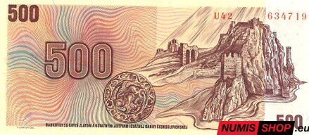 500 Kčs - 1973 - SNP