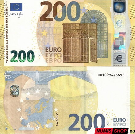 200 euro 2019 - Draghi - UB