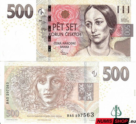 Česká republika - 500 Kč - 2009 - séria R - UNC