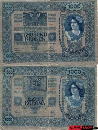 1000 korona Rakúsko-Uhorsko - 1902
