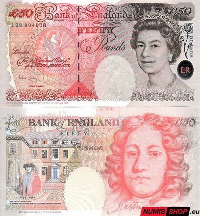 Veľká Británia - 50 libier - 1994