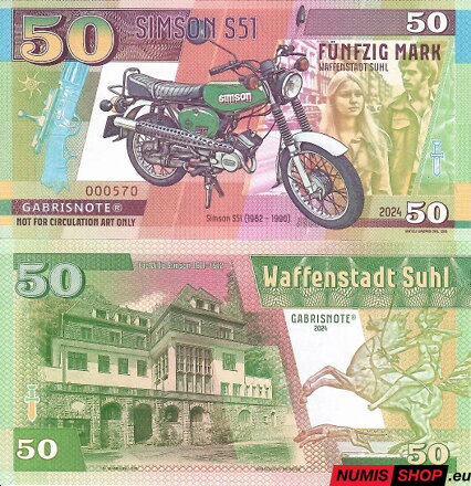 Gábriš - 50 mark - 2024 - Simson S51