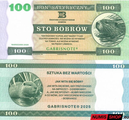 Gábriš - 100 bobrów
