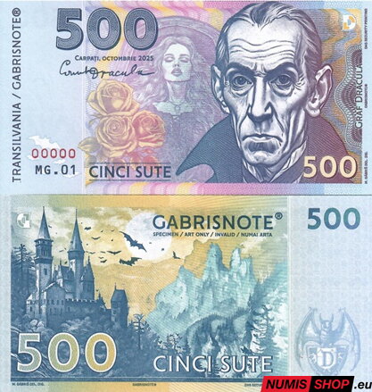 Gábriš - 500 sute - Dracula - anulát MG