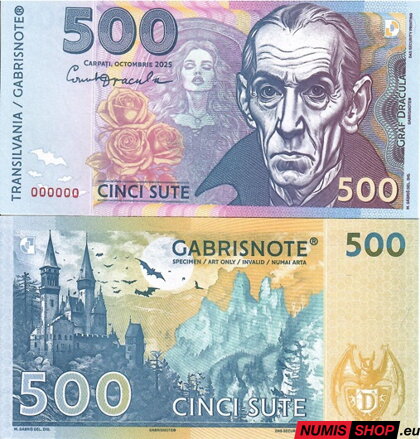 Gábriš - 500 sute - Dracula - anulát