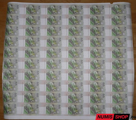 20 Sk Slovensko 1993 - arch - 60 bankoviek