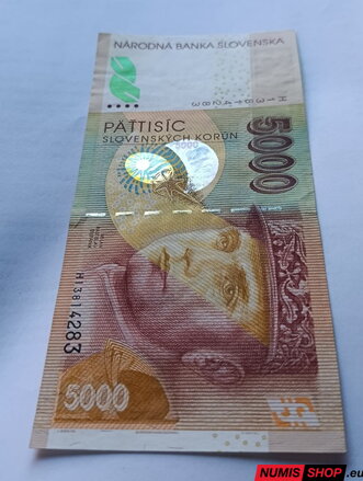 Slovensko - 5000 Sk - 1999 - séria H - XF