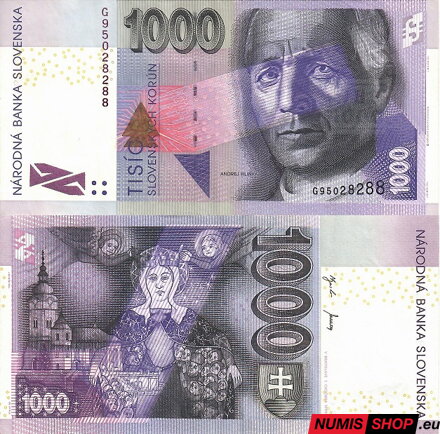 1000 Sk - 1999 - G - stav VF