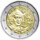 San Maríno 2 euro 2006 - 500. výročie smrti Krištofa Kolumba