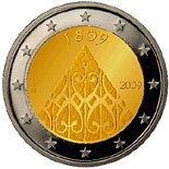 Fínsko 2 euro 2009 - 200. výročie fínskej autonómie - aUNC