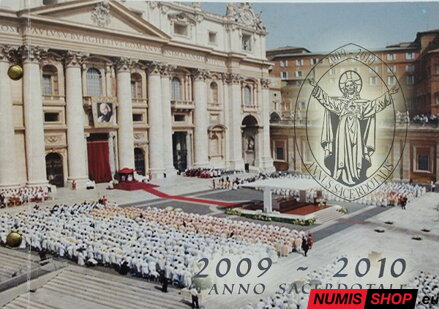 Vatikán 2 euro 2010 - Rok kňazov - numisbrief