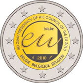 Belgicko 2 euro 2010 - Predsedníctvo EÚ - UNC