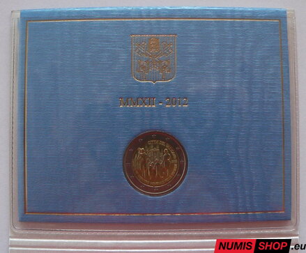 Vatikán 2 euro 2012 - Siedme svetové stretnutie rodín