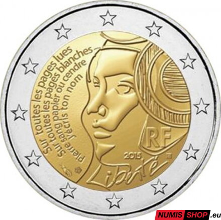 Francúzsko 2 euro 2015 - Sviatok federácie - UNC