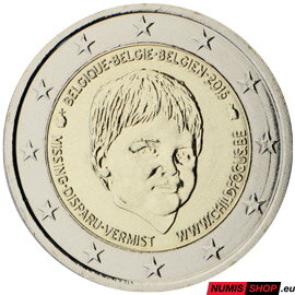 Belgicko 2 euro 2016 - Nezvestné deti - UNC