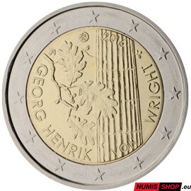 Fínsko 2 euro 2016 - Henrik von Wright - UNC