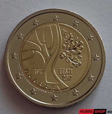 Estónsko 2 euro 2017 - Nezávislosť Estónska - UNC