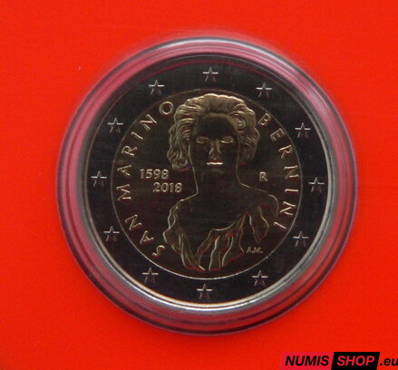 San Maríno 2 euro 2018 - Bernini - UNC