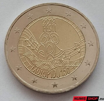 Estónsko 2 euro 2019 - Festival piesní - UNC 