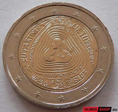 Litva 2 euro 2019 - Sutartines - UNC