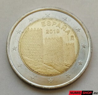 Španielsko 2 euro 2019 - Avila - UNC