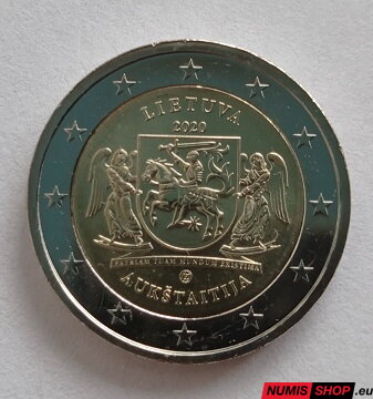 Litva 2 euro 2020 - Aukštatija - UNC