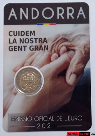 Andorra 2 euro 2021 - Seniori - UNC