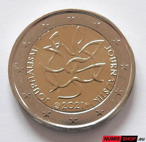 Fínsko 2 euro 2021 - Žurnalistika - UNC