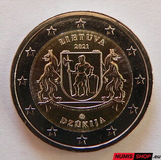 Litva 2 euro 2021 - Dzúkija - UNC